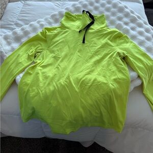 Victoria's Secret Neon Green Sweatshirt